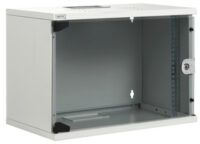 DIGITUS Coffret mural 19" SoHo, 12 U, démonté, gris