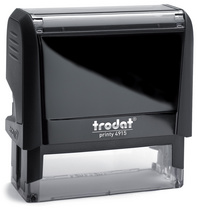 trodat Tampon pour texte Printy 4915 4.0, 7 lignes, noir