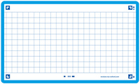 Oxford Fiches "Flash 2.0", 75 x 125 mm, uni, turquoise