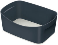 LEITZ Bac de rangement My Box Cosy, A5, gris/gris clair