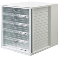 HAN Module de classement SYSTEMBOX, 5 tiroirs, gris/clair