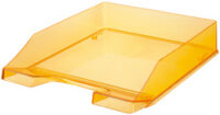 HAN Corbeille à courrier KLASSIK TRANSPARENT, A4, orange