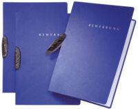 PAGNA Bewerbungsmappe "Swing", DIN A4, aus Karton, blau