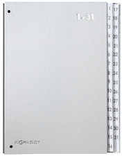 PAGNA Trieur Color, format A4, 1 - 31, 31 compartiments