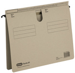 ELBA Hängehefter Sorte 81, überstehende Reiterfalz, grau