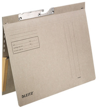 LEITZ dossiers suspendus A4, reliure commerciale, gris
