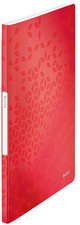 LEITZ Protège-documents WOW, A4, PP, 40 pochettes, rouge