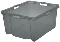 keeeper Boîte de rangement "franz", 44 litres, crystal-grey