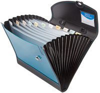 RAPESCO Trieur valisette Designer, A4+, 13 compartiments