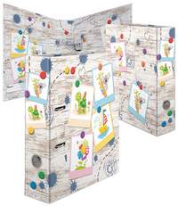 HERMA Classeur à motifs pour maternelle Amis du bac à sable