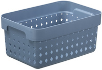 NHG Bac de rangement SEOUL BASKET S, PP, bleu