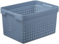 NHG Bac de rangement SEOUL BASKET L, PP, bleu