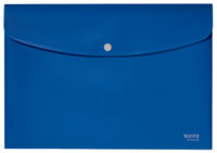 LEITZ Pochette à documents Recycle, A4, PP, bleu