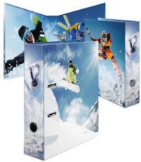 HERMA Classeur à motif "Sport" Sports d'hiver, A4