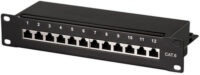 Logilink Panneau de brassage 10" cat. 6, blindé, 12 ports