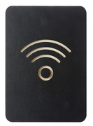 EUROPEL Pictogramme "Wi-Fi", noir