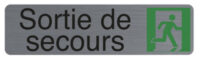 EXACOMPTA Plaque de signalisation "Sortie de secours