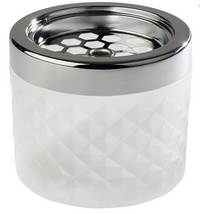 APS Cendrier NEBULA, blanc mat