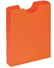 PAGNA Chemise de rangement A4, PP, orange