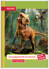 ROTH Hausaufgabenheft Klipp & Klar "T-Rex Welt