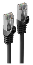shiverpeaks Câble patch, Cat. 6A, S/FTP, 0,5 m, noir