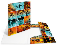 HERMA Chemise à élastiques "Artline", PP, A3, Sports