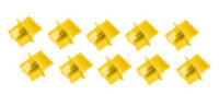 shiverpeaks Capuchon de protection pour fiche RJ45, jaune