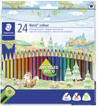 STAEDTLER Crayon de couleur Noris colour, étui carton de 24
