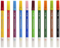 EBERHARD FABER Feutre magique double COLORI, étui de 10