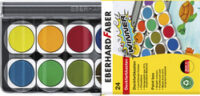 EBERHARD FABER Boîte de peinture WINNER, 24 couleurs