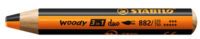 STABILO Crayon multi-talents woody 3en1 duo, orange/noir