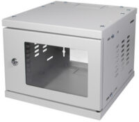 Logilink Coffret mural 10" SoHo, monté, 4 U, gris clair