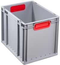 allit Bac de rangement ProfiPlus EuroBox 432, gris/rouge