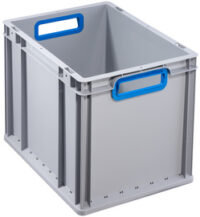 allit Bac de rangement ProfiPlus EuroBox 432, gris/bleu