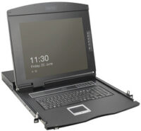 DIGITUS Console modulaire KVM 19" HD LCD, 48,26 cm (19") TFT