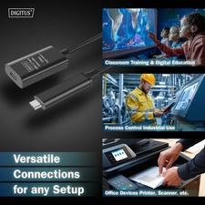 DIGITUS Câble de rallonge actif USB 3.2 Gen1, 10 m – Image 3