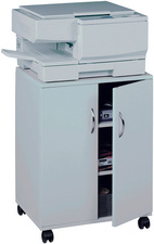 DURABLE Desserte de bureau "74/53", fermé, 3 compartiments