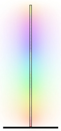 ANSMANN Lampadaire d'angle à LED, hauteur: 1.400 mm, noir – Image 3