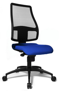 Topstar Fauteuil de bureau "Synchro Net", bleu royal