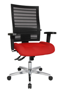 Topstar Fauteuil de bureau "P 91 NET", rouge
