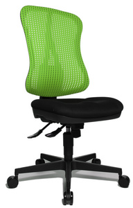 Topstar Chaises tournante de bureau "Head Point SY", noir /