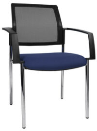 Topstar Chaise de bureau "filet BtoB 10", bleu