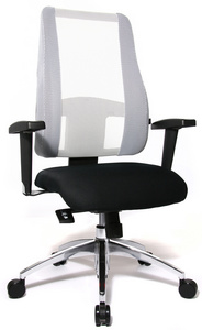 Topstar Fauteuil de bureau "Lady Sitness Deluxe", noir/blanc