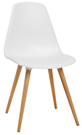 Topstar Chaise visiteur "T 2020", blanc / hêtre