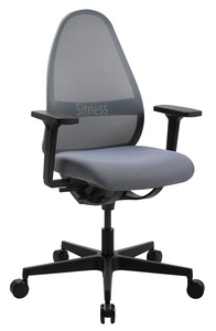 Topstar Chaise de bureau pivotante "Soft Sitness Art", gris