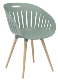 Topstar Chaise d'extérieur "T2023", set de 2, olive