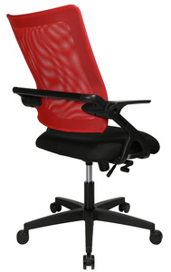 Topstar Fauteuil de bureau "New S'move", noir / rouge