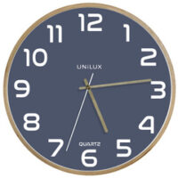 UNiLUX Horloge murale à quartz "BALTIC", bleu