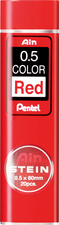 Pentel Mine de couleur AIN STEIN, rouge