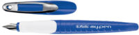 herlitz Stylo plume my.pen, largeur de plume: L, bleu/blanc